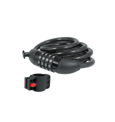 CANDADO DE CABLE CON CLAVE 0.8 X 100CM. 14CN-LOCK-