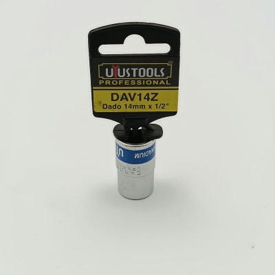 DADO 14MM-1/2 PULGADAS AZUL C/COLGADOR UYUSTOOLSS-TW. DAV14Z1