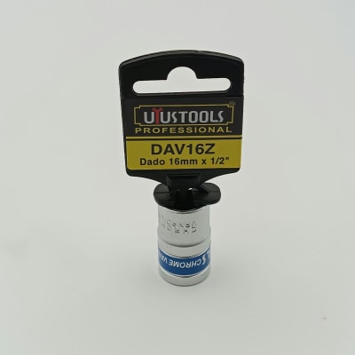 DADO 16MM-1/2 PULGADAS AZUL C/COLGADOR UYUSTOOLSS-TW. DAV16Z1