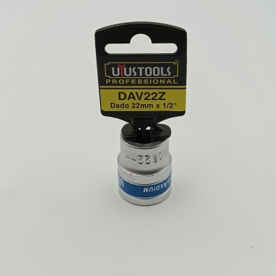 DADO 22MM-1/2 PULGADAS AZUL C/COLGADOR UYUSTOOLSS-TW. DAV22Z