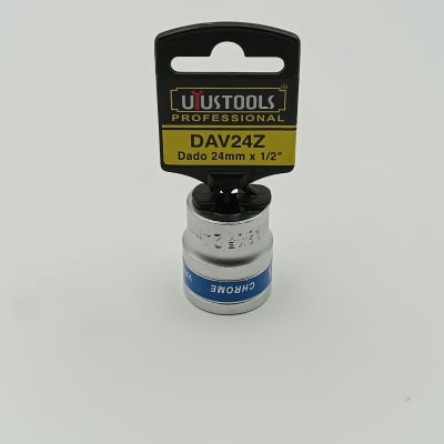 DADO 24MM-1/2 PULGADAS AZUL C/COLGADOR UYUSTOOLSS-TW. DAV24Z1