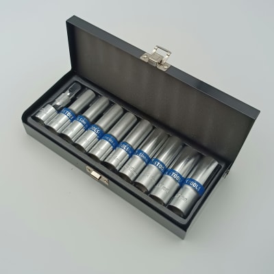 DADO SET 10PCSX 1/2 PULGADAS TAIWAN CAJA-METAL UYUSTOOLSS. DAT5101