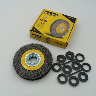 ESCOBILLA REDONDA P/ESMERIL 6 PULGADASACERO UYUSTOOLSS. EBR06EA1