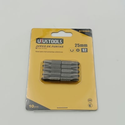 SET 10 PUNTAS PH2 25MM S2 UYUSTOOLSS. BTS25H2