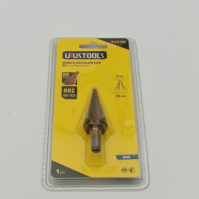 BROCA ESCALONADA 4-20 MM. UYUSTOOLSS. BCE4201