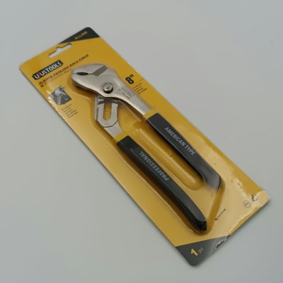 ALICATE PICOLORO A6 8 PULGADAS BOCA CURVA UYUSTOOLSS. ALL6081