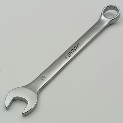 LLAVE COMBINADA 19MM CR-V SATIN FERRAWYY. YOV919