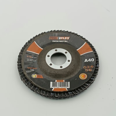 DISCO DE LAMINA DISCOFLEX GRANO 40 INOX METAL