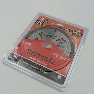 SIERRA MADERA 7-1/4 40 DIENTES