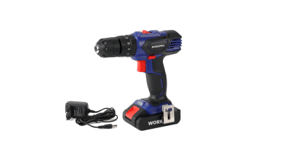TALADRO INALÁMBICO 20V LITIO CON IMPACTO, WORKPRO W122033WE1