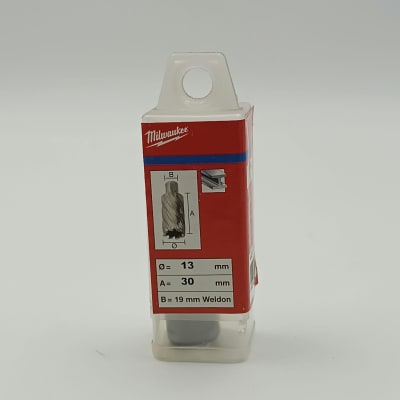 BROCA ANULAR HSS, DIAMETRO 13 MM, LARGO 30 MM, MILWAUKEE1