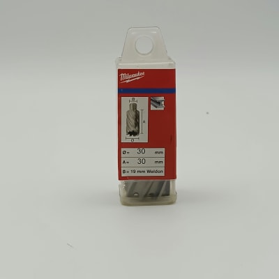 BROCA ANULAR HSS, DIAMETRO 30 MM, LARGO 30 MM, MILWAUKEE1