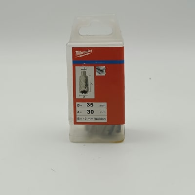 BROCA ANULAR HSS, DIAMETRO 35 MM, LARGO 30 MM, MILWAUKEE1