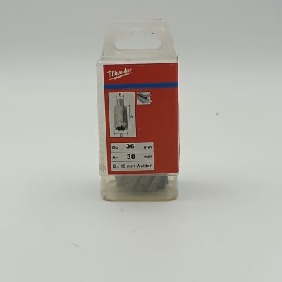 BROCA ANULAR HSS, DIAMETRO 36 MM, LARGO 30 MM, MILWAUKEE1