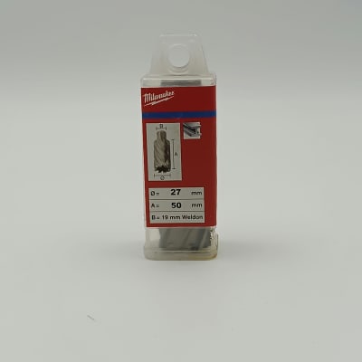 BROCA ANULAR HSS, DIAMETRO 27 MM, LARGO 50 MM, MILWAUKEE1