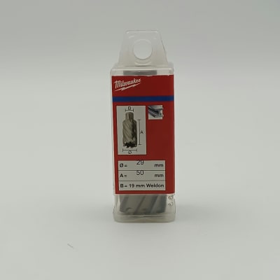 BROCA ANULAR HSS, DIAMETRO 29 MM, LARGO 50 MM, MILWAUKEE1