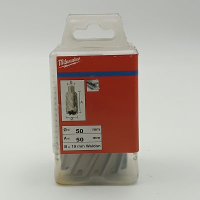 BROCA ANULAR HSS, DIAMETRO 50 MM, LARGO 50 MM, MILWAUKEE1