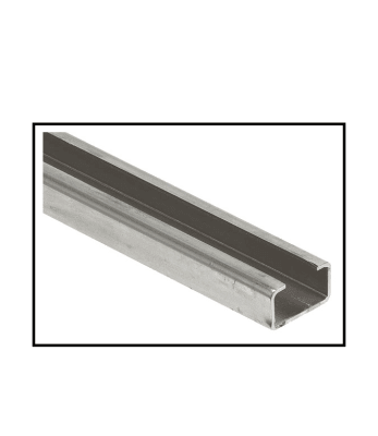 RIEL RC CINCADO ESPESOR 1.2, 19 X 35 X 1000