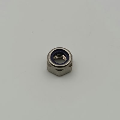 TUERCA DIN 985 A2 (304) SEGURO NYLON M8 - 1.25