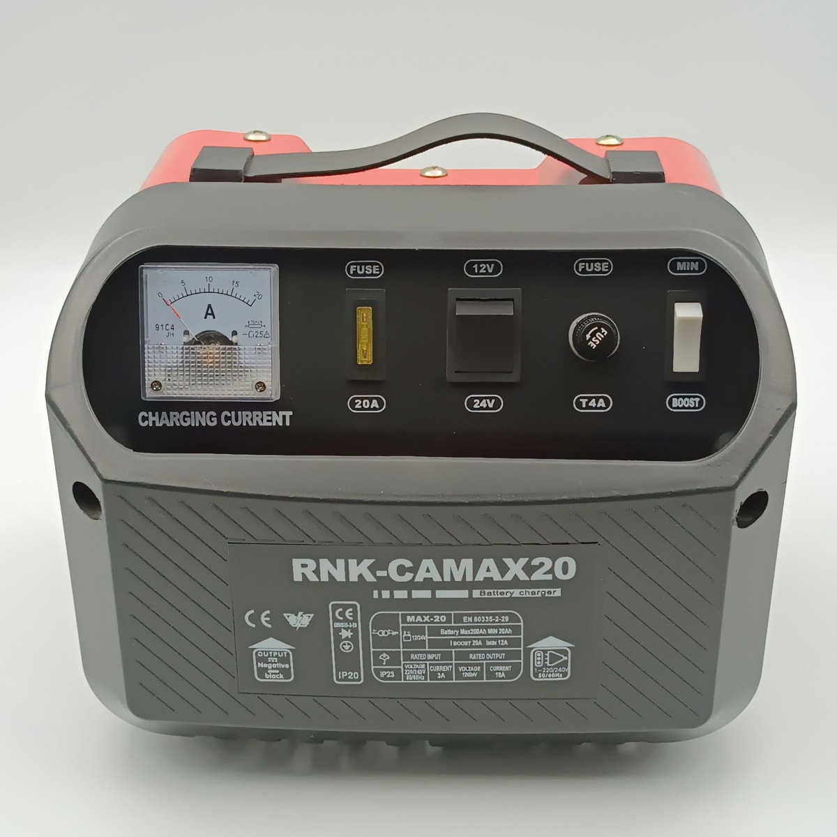CARGADOR DE BATERIA RNK MAX-20 220V/50HZ2