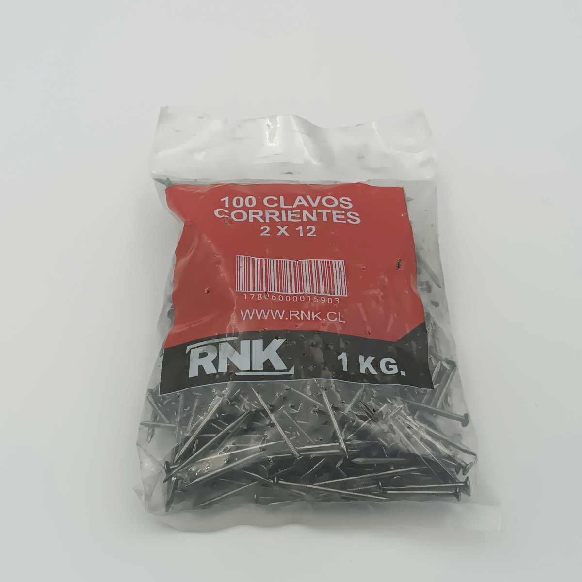 CLAVO CORRIENTE 2 PULGADAS (2X12), BOLSA DE 1 KG.2