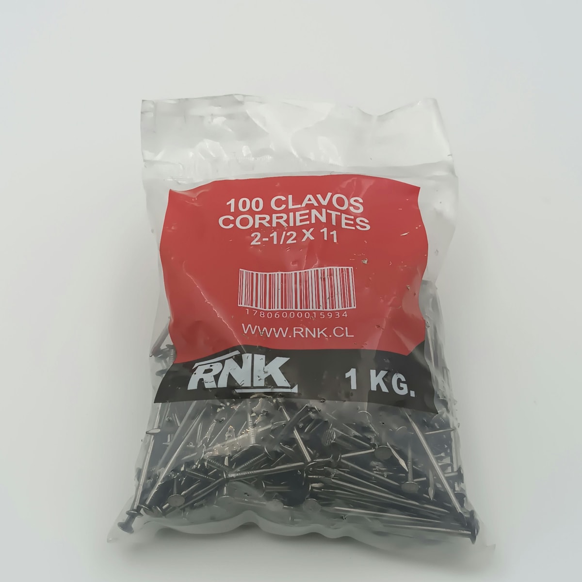 CLAVO CORRIENTE 2-1/2 PULGADAS (2-1/2X11), BOLSA DE 1 KG.3