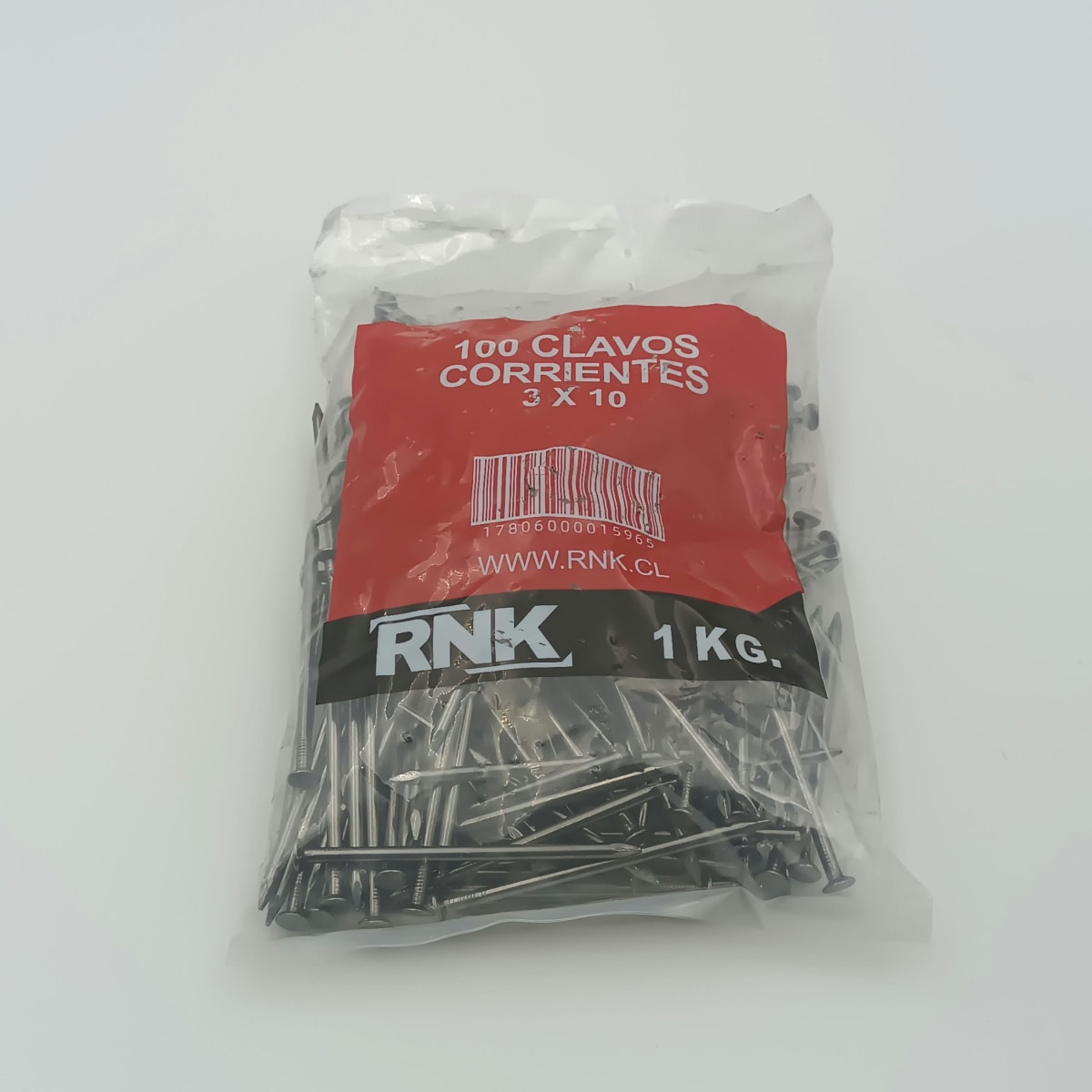 CLAVO CORRIENTE 3 PULGADAS (3X10), BOLSA DE 1 KG.3