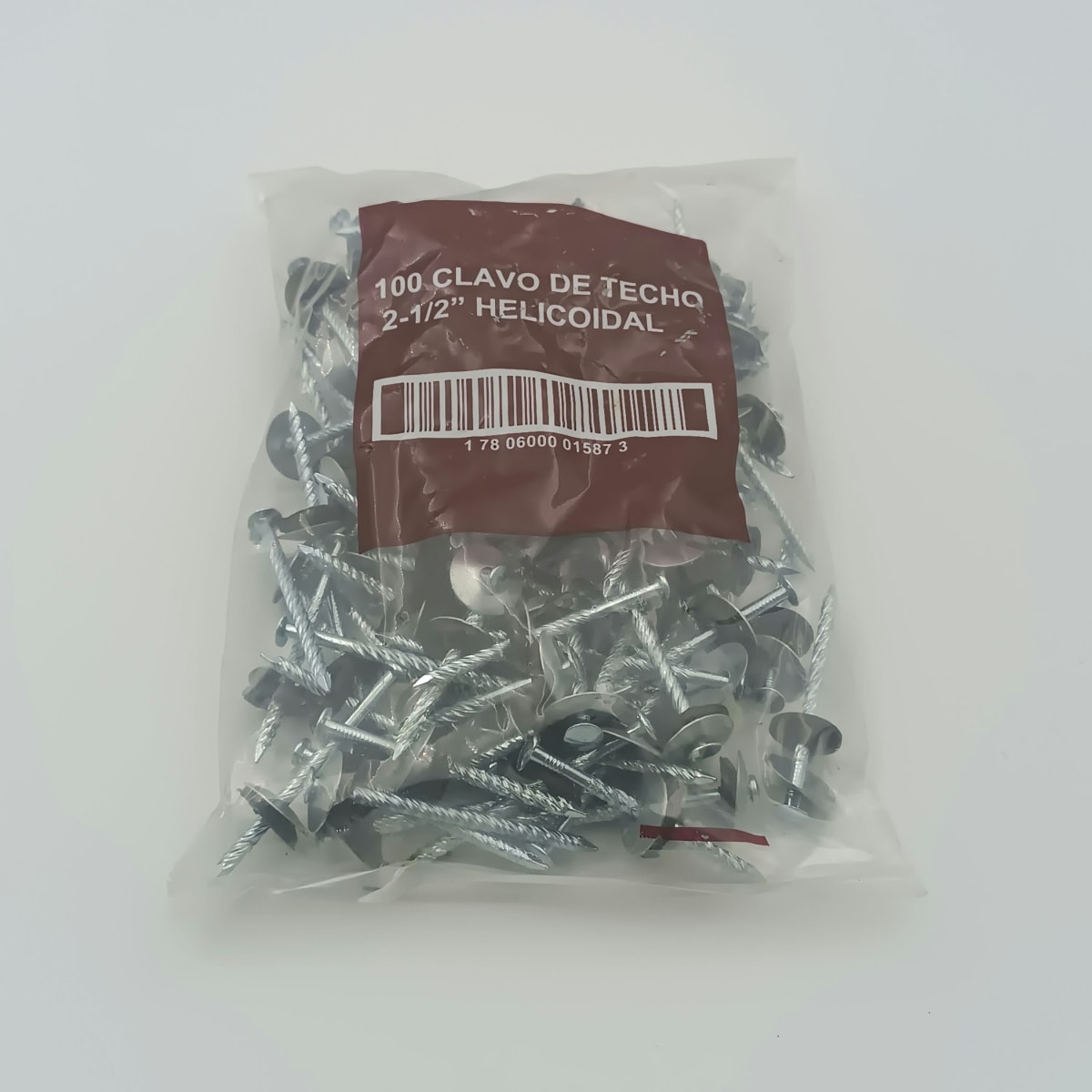 CLAVO DE TECHO 2-1/2 PULGADAS HELICOIDAL, BOLSA DE 1 KG.4