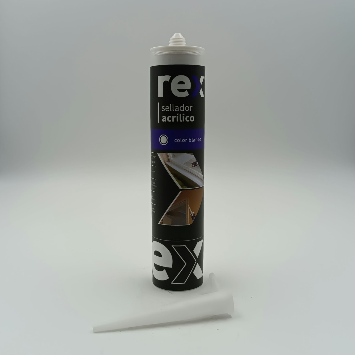 REX SELLADOR ACRÍLICO BLANCO. CARTUCHO 300 ML 0