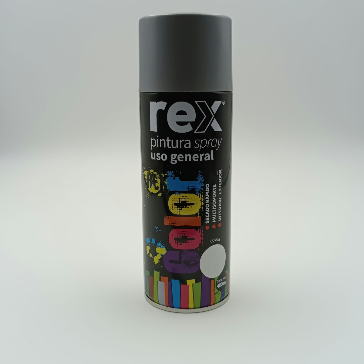 REX PINTURA SPRAY GENERAL. ALUMINIO. 400 ML 0