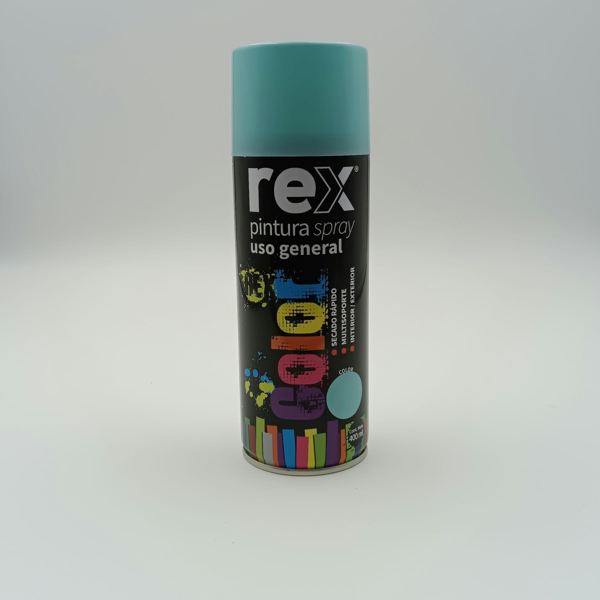 REX PINTURA SPRAY GENERAL. CELESTE. 400 ML 0