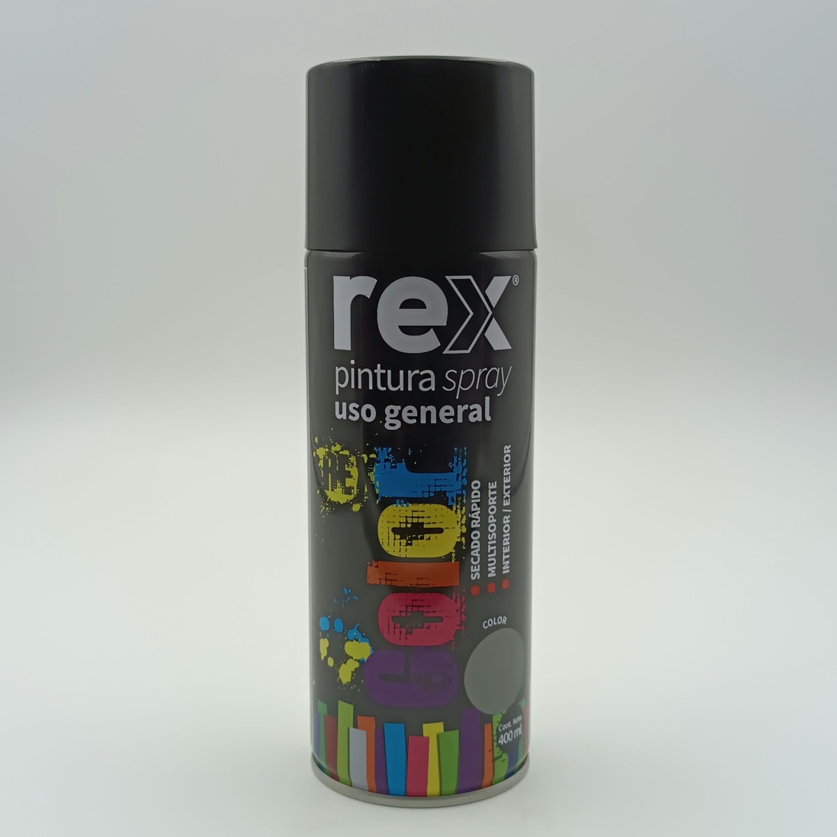 REX PINTURA SPRAY GENERAL. GRAFITO. 400 ML 0