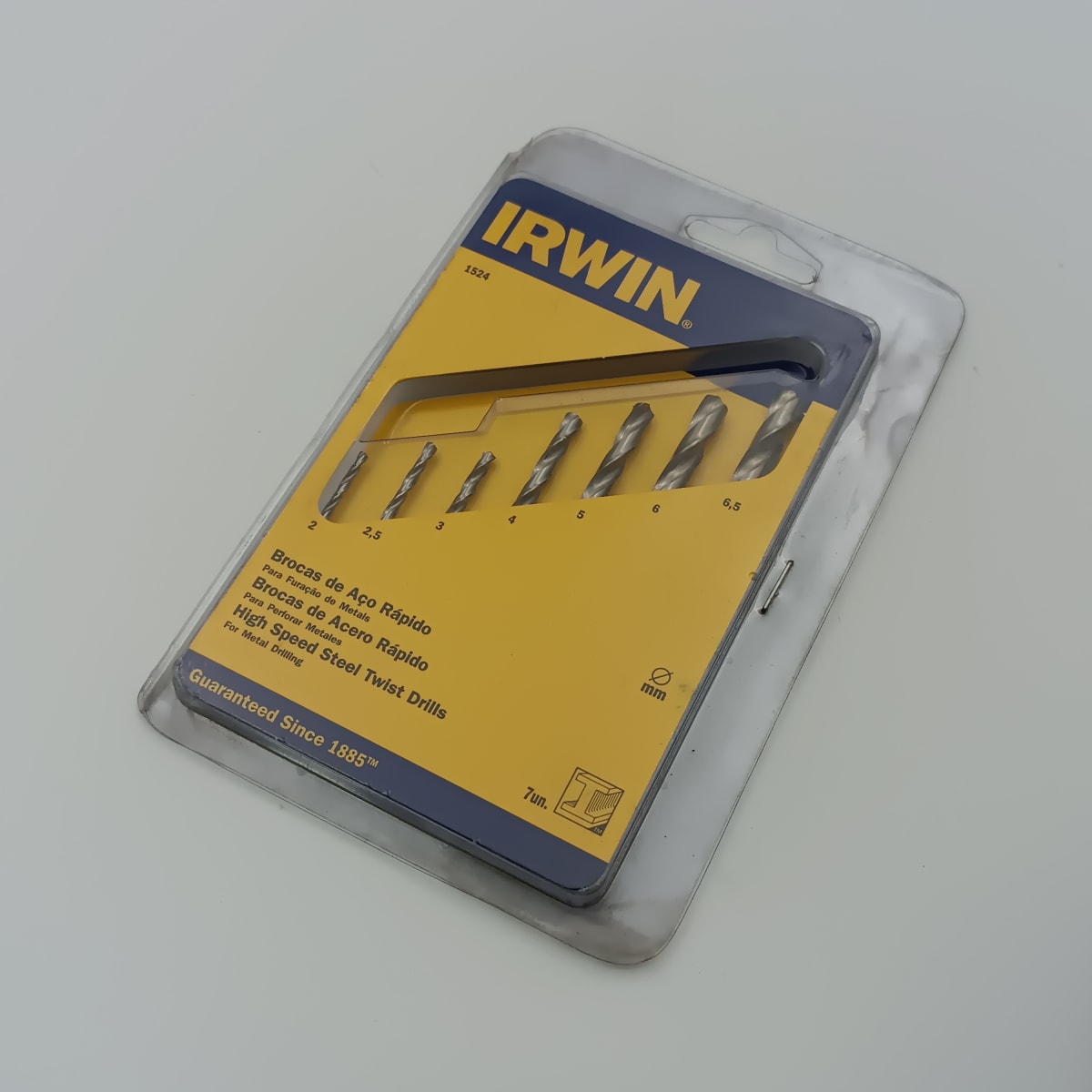 JUEGO BROCA METAL 7 PZS 2,0-6,5 MM IRWIN 1524,1765322 0