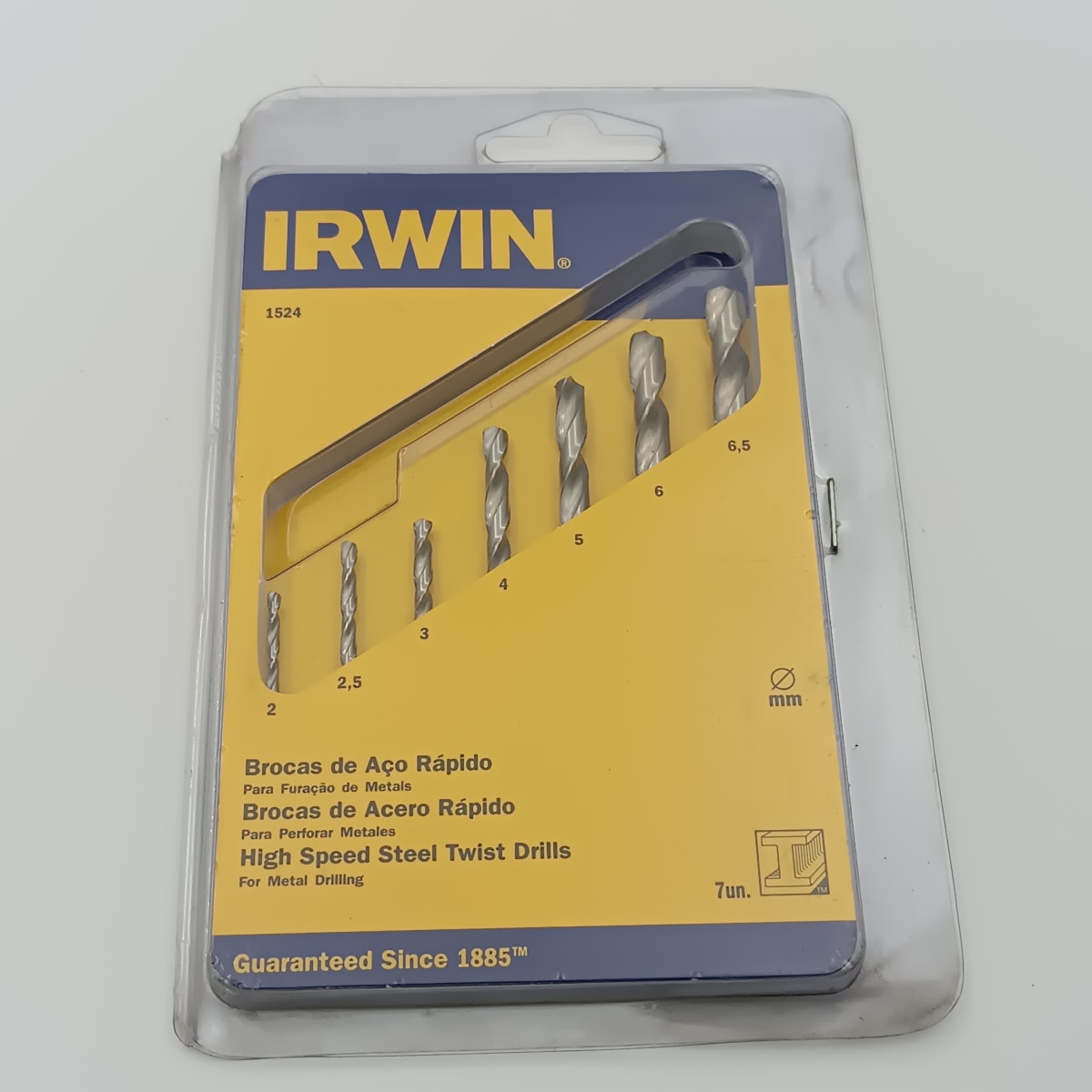 JUEGO BROCA METAL 7 PZS 2,0-6,5 MM IRWIN 1524,17653222