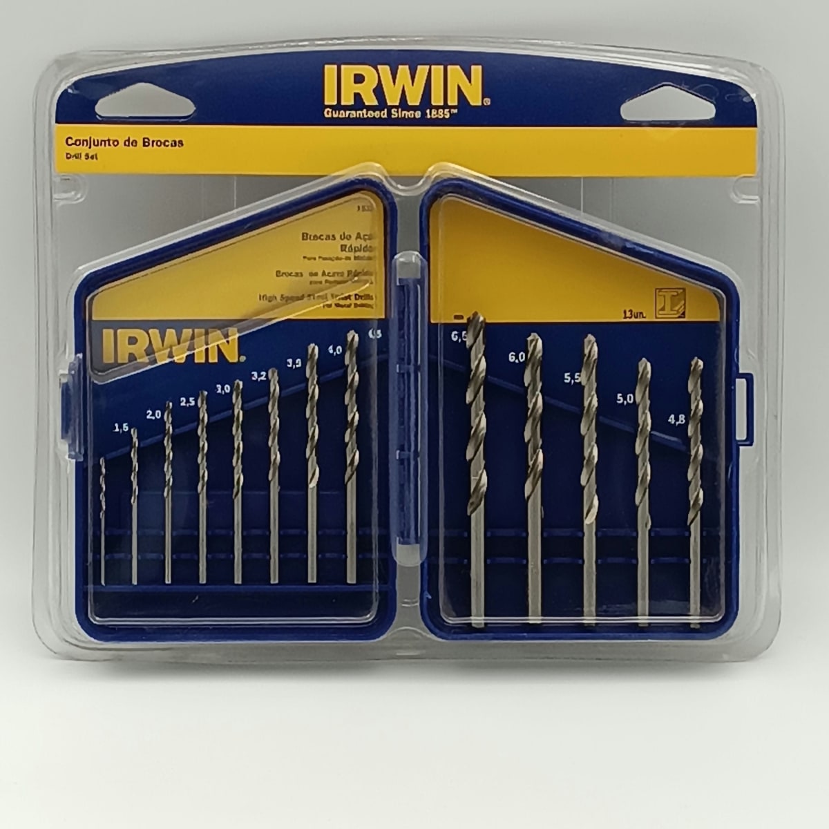 JUEGO BROCA METAL 13 PZS 1.5-6.5 MM IRWIN 1532. 17653232