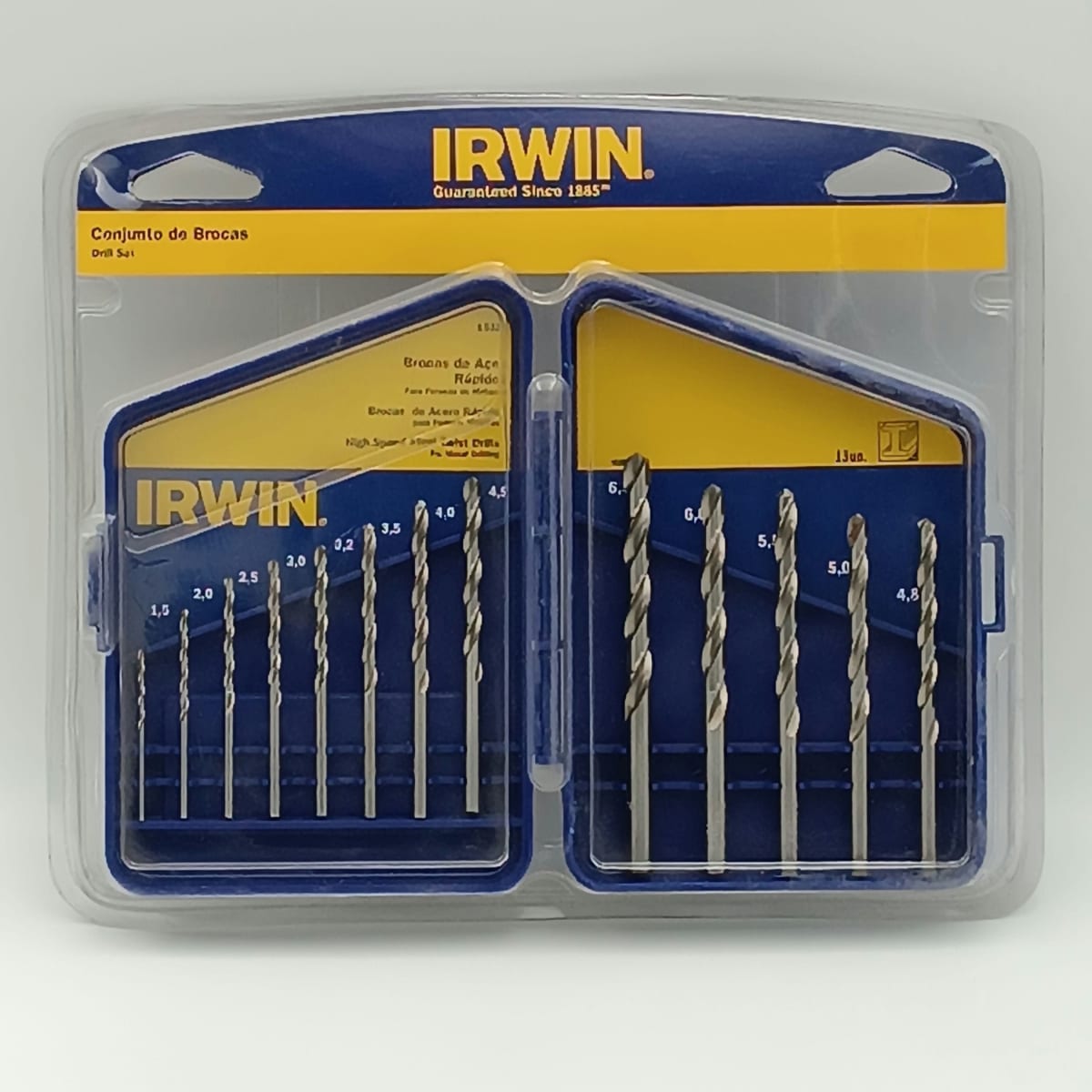 JUEGO BROCA METAL 13 PZS 1.5-6.5 MM IRWIN 1532. 17653233