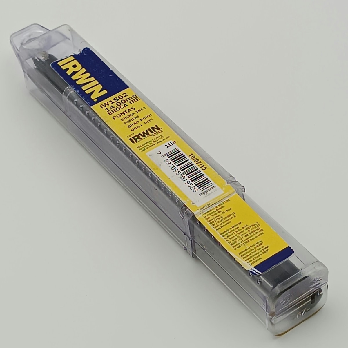 BROCA 3 PUNTAS MADERA 160 mm x 14.00 mm IRWIN 18622