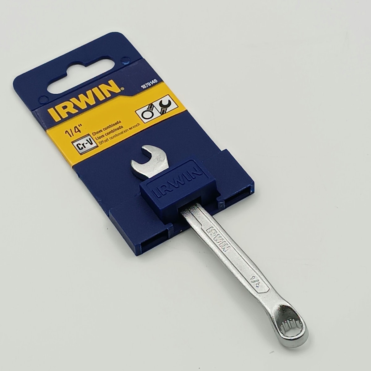 LLAVE PUNTA CORONA ACODADA 1/4 PULGADAS IRWIN 18791462