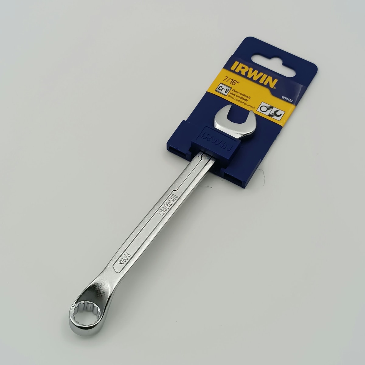 LLAVE PUNTA CORONA ACODADA 7/16 PULGADAS IRWIN 1879149 0