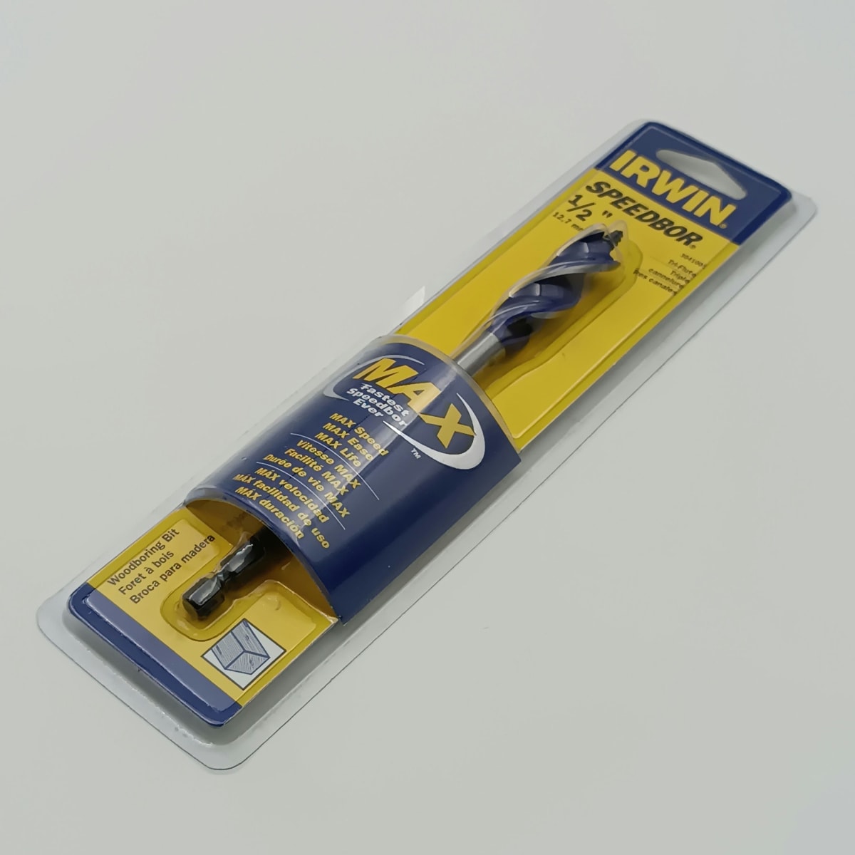 BROCAS 3 CANALES SPEEDBOR 1/2 X 6 MAX MADERA IRWIN 14328-3041001 0