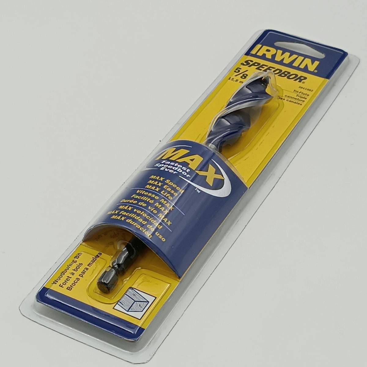 BROCAS 3 CANALES SPEEDBOR 5/8 X 6 MAX MADERA IRWIN 14329-3041002 0