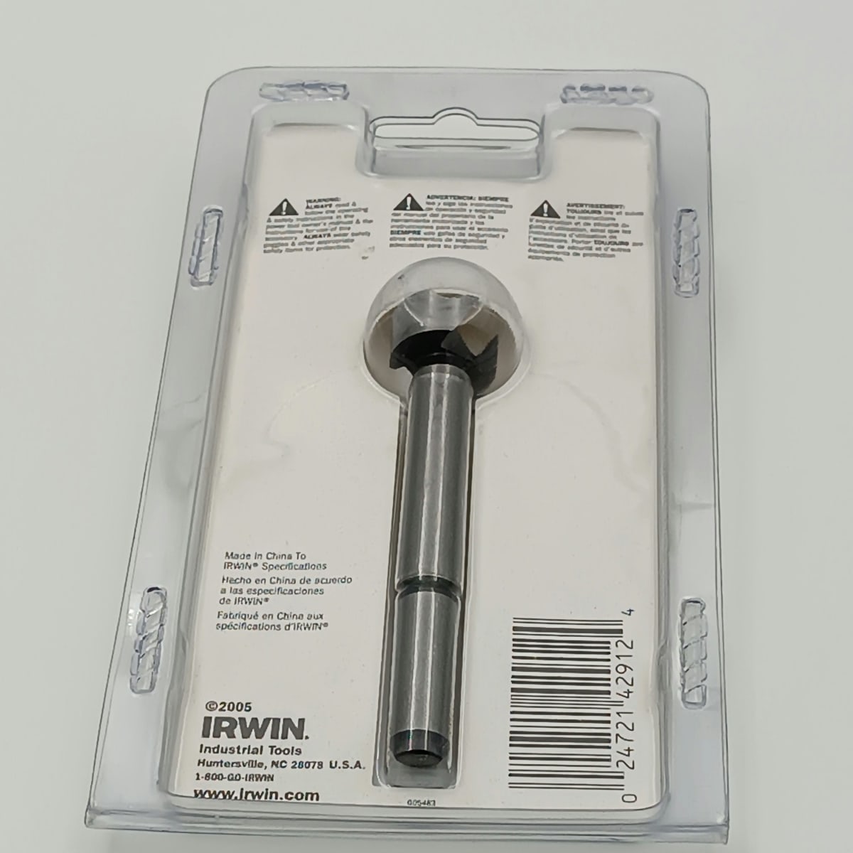 BROCA FORSTNER MADERA 3/4 X 3/8 IRWIN 42912 0