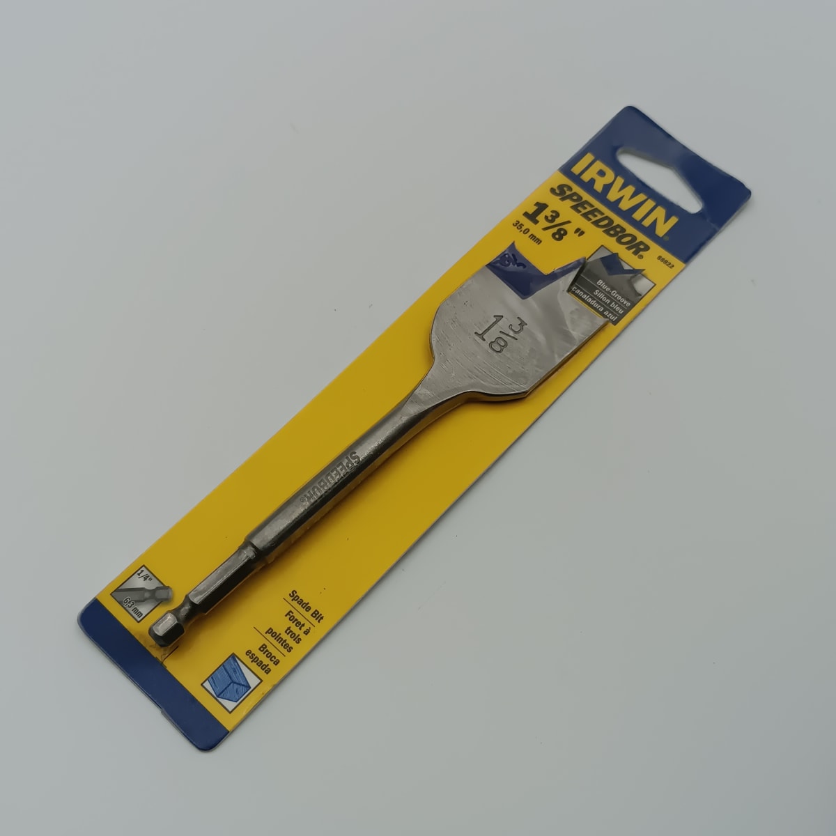 BROCA SPEEDBOR PLANA MADERA 1 3/8 X 6 IRWIN 14012-88822 0