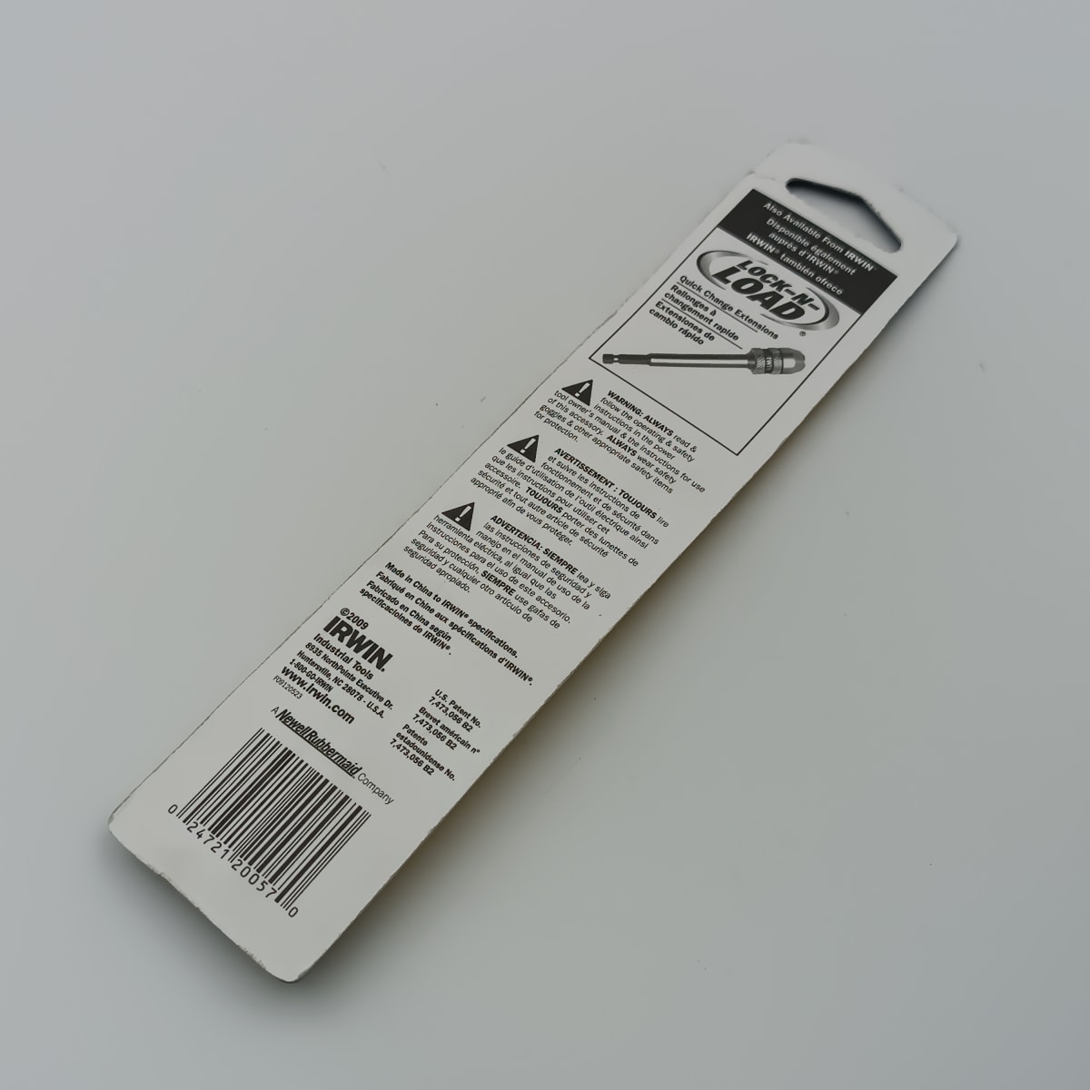 BROCA SPEEDBOR PLANA MADERA 1 3/8 X 6 IRWIN 14012-888223