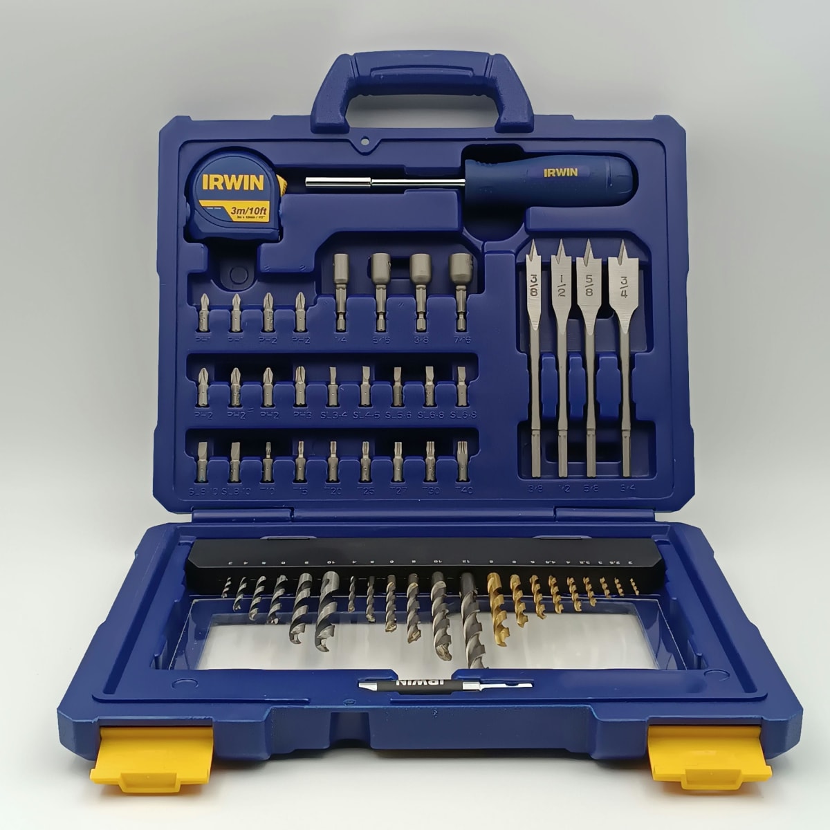 54 PIEZAS KIT DE ACCESORIOS MULTIUSO. IRWIN 1865337 (AM54) 0