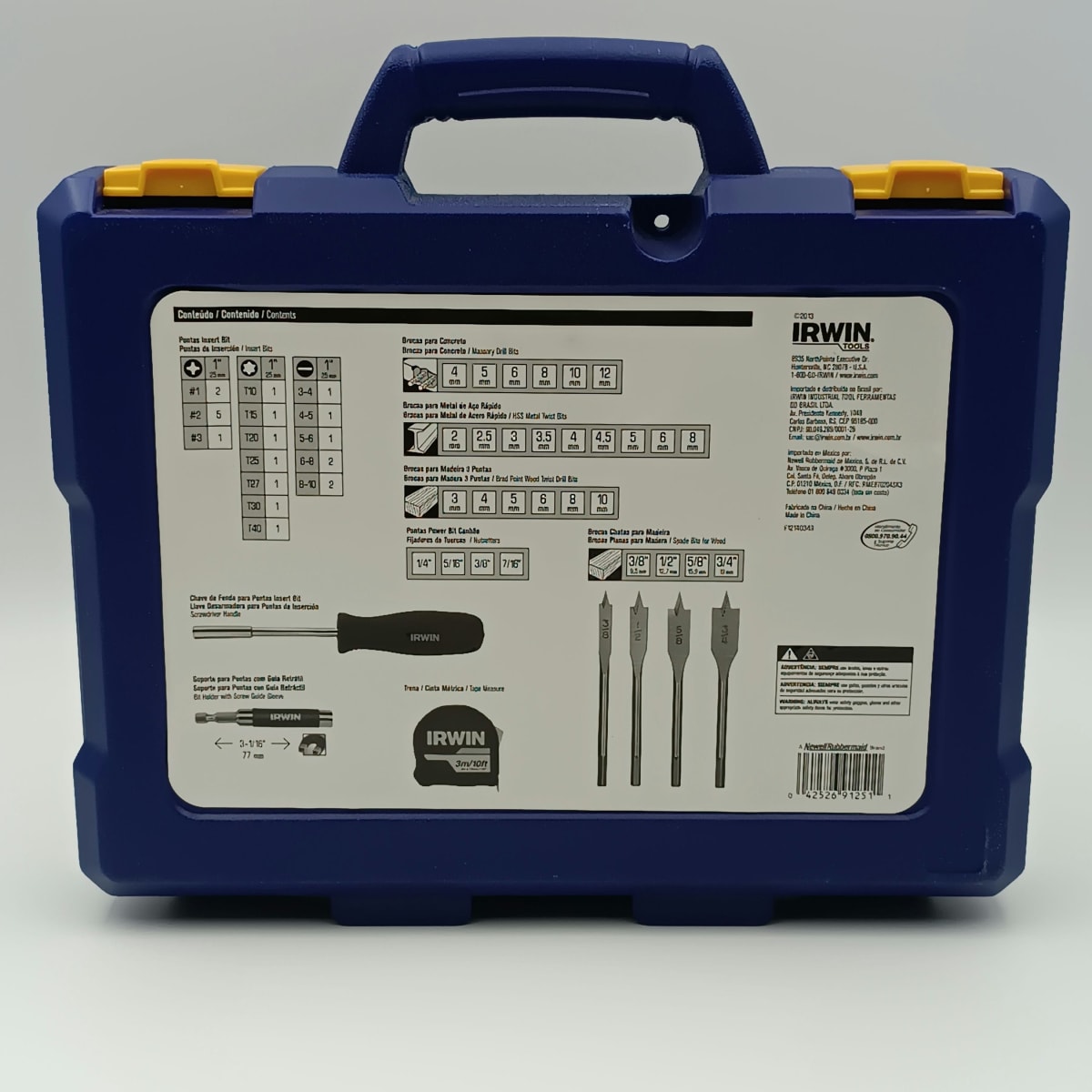 54 PIEZAS KIT DE ACCESORIOS MULTIUSO. IRWIN 1865337 (AM54)3