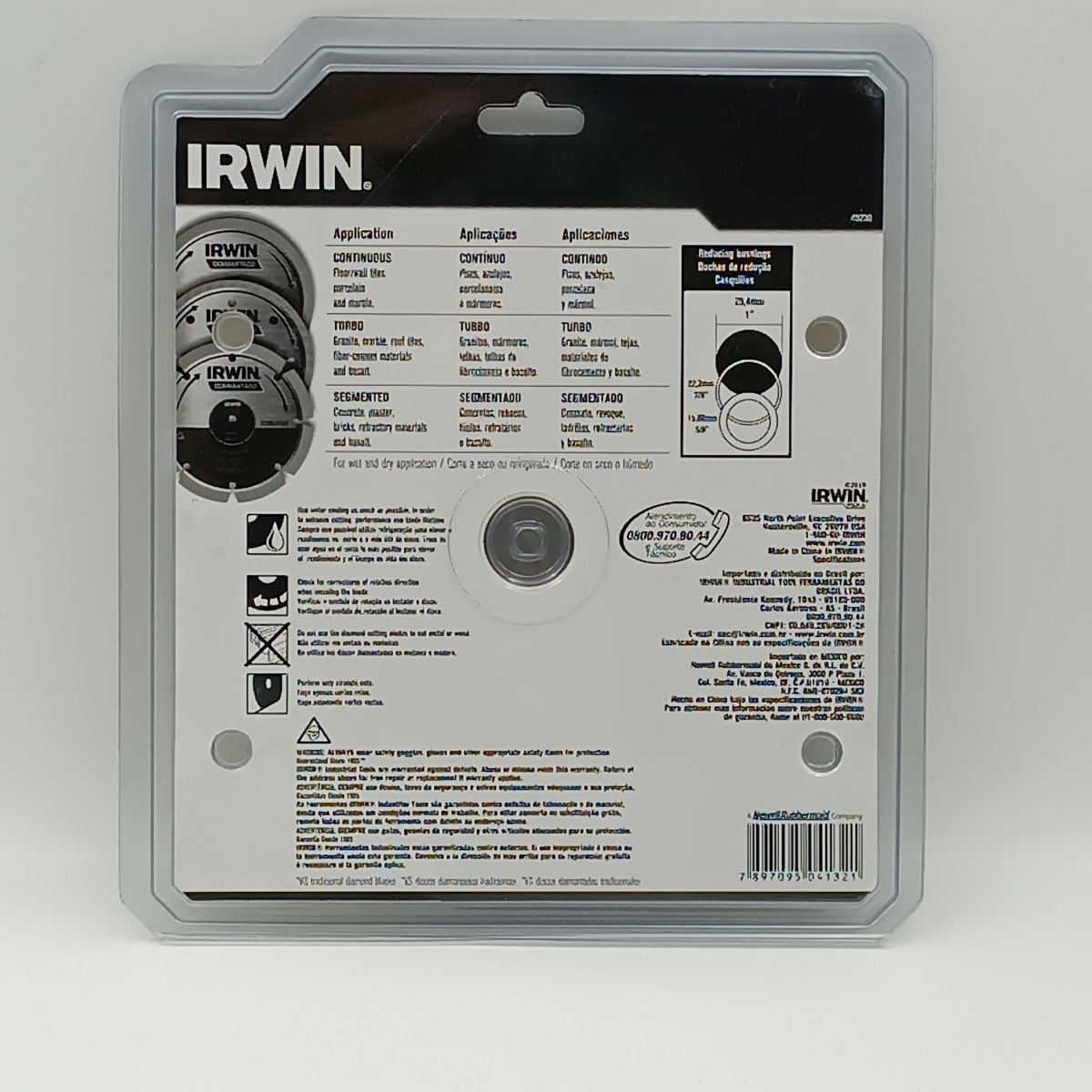DISCO DIAMANTADO CONTINUO IRWIN 8. 1777221 0