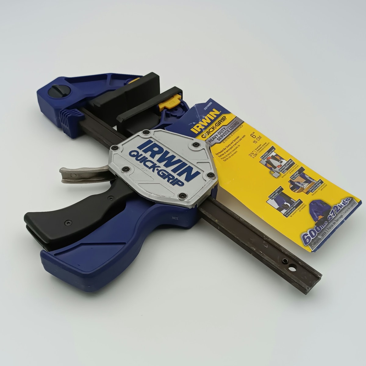 PRENSA DE BARRA XP600 (15 CM) (95 MM. PROFUNDIDAD DE GARGANTA) CAPACIDAD SEPARACION (230-370 MM.)3