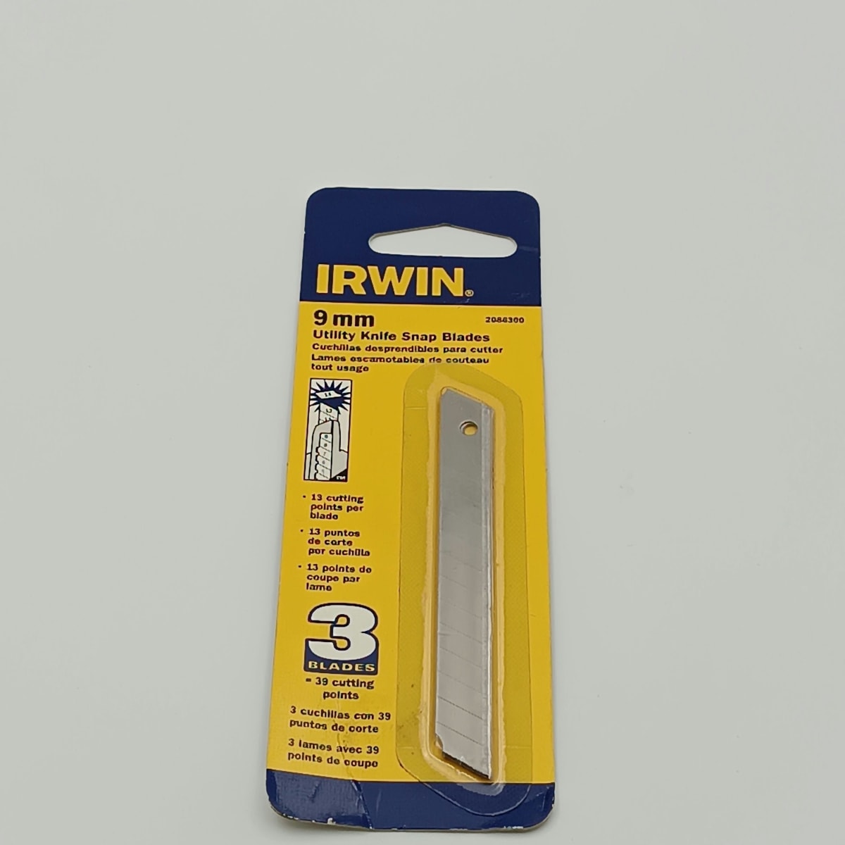 3 REPUESTOS DE HOJAS DE CUCHILLAS IRWIN 9 MM., 2086300 (RC09)2
