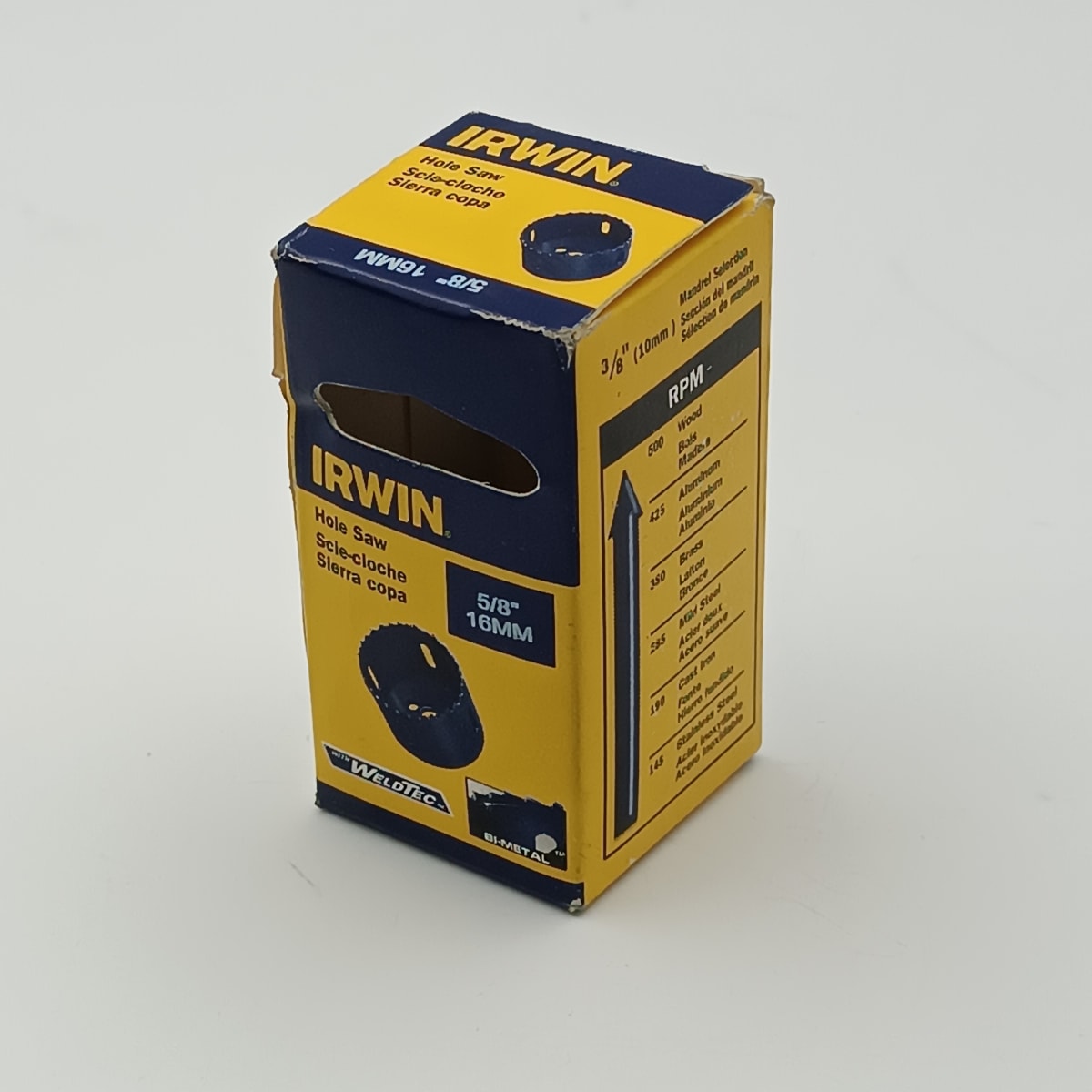 SIERRA COPA BI METALICA 5/8! (16 MM.). IRWIN 373058BX2